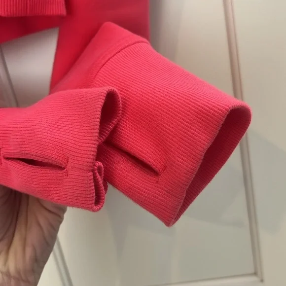 Lululemon Scuba full zip cropped hoodie in “lip gloss” size 4. - Picture 8 of 8